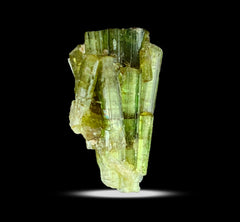 Green Tourmaline on Matrix Specimen from Afghanistan