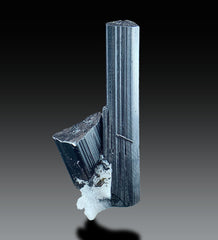 Black Tourmaline Specimen Lot from Pakistan – 17 Pieces