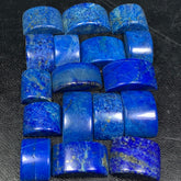 Polished Lapis Lazuli Beads Lot from Afghanistan – 40 g