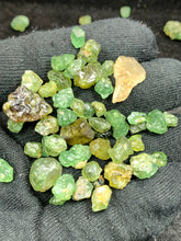 Natural Rough Peridot, Faceting Grade from Mansehra, Pakistan