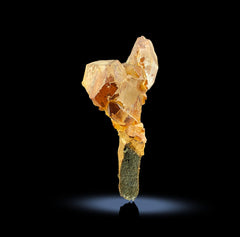 Iron Coated Quartz Clusters from Pakistan – 395 g | 5 Pieces