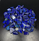 Drilled Polished Lapis Lazuli Gemstone Lot from Afghanistan – 135 g