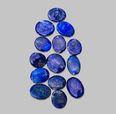 Lapis Lazuli Cabs from Afghanistan – 7 g Blue Cabochon Lot