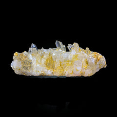 Iron Oxide Quartz Cluster on Matrix from Pakistan