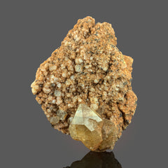 Natural Rutile Quartz Cluster on Matrix – Pakistan