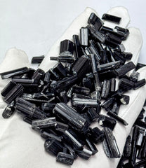 Black Tourmaline Crystals from Skardu, Pakistan – 209 g Mineral Lot