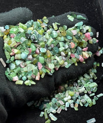 Mixed Color Tourmaline Crystals from Afghanistan – 265 g Mineral Lot