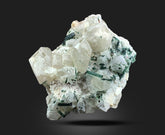 Green Tourmaline on Matrix Quartz Specimens from Pakistan – 1333 g | 3 Pieces
