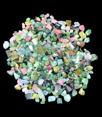 Mixed Color Tourmaline Rough Lot from Afghanistan – 129 g