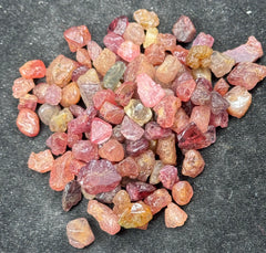 Multicolor Rough Spinel from Burma – 72 g Mineral Lot