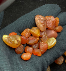 Agate Quartz from Pakistan – 265 g Rough Agate Crystal Lot