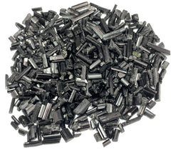 Black Tourmaline Crystals from Skardu Pakistan – 420 g Mineral Lot