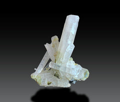 Lustrous Laser Quartz Crystal Cluster Lot – 7 Pieces
