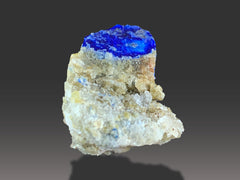 Crystal on Matrix from Afghanistan – Vivid Blue Mineral Specimen Lot