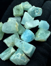 Rough Aquamarine Crystals from Afghanistan – 134 g Mineral Lot