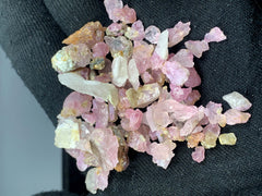 Rose Quartz Rough Lot from Afghanistan – 57 g | 2 Pieces