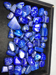 Natural Lapis Lazuli Freeforms from Afghanistan
