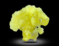 Yellow Brucite Crystals from Baluchistan, Pakistan