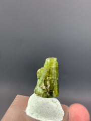 Green Tourmaline on Matrix Specimen from Afghanistan