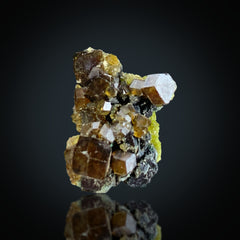 Andradite Garnet, Magnetite, Vesuvianite, and Epidote