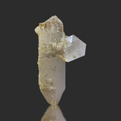 Iron Coated Quartz Crystals Lot from Pakistan