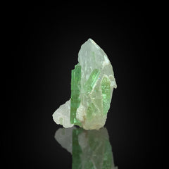 Green Tourmaline with Quartz Specimen Lot from Afghanistan – 42 g | 13 Pieces