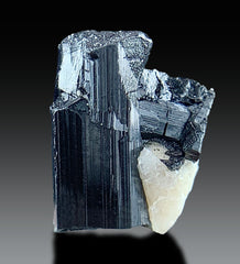 Black Tourmaline Specimen Lot from Pakistan – 17 Pieces
