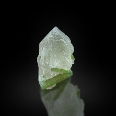 Green Tourmaline on Matrix with Quartz from Afghanistan – 63 g | 12 Pieces