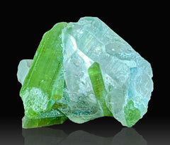 Green Tourmaline with Quartz Specimen Lot from Pakistan – 41 g | Lot of 11