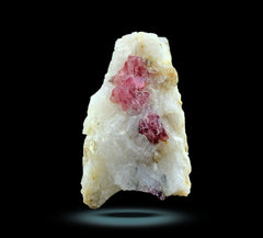 Ruby Crystals with Pyrite and Mica on Matrix from Afghanistan