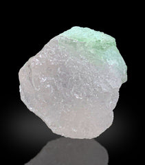 Morganite with Green Tourmaline from Afghanistan