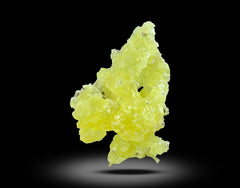 Yellow Brucite Crystals from Baluchistan, Pakistan
