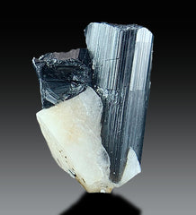 Black Tourmaline Specimen Lot from Pakistan – 17 Pieces