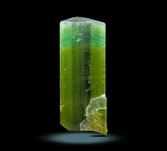 Green Cap Tourmaline Crystals Lot from Skardu, Pakistan