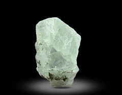 Etched Green Fluorite Crystals with Schorl Lot from Skardu
