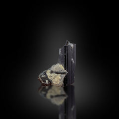 Schorl Tourmaline with Feldspar from Skardu, Pakistan