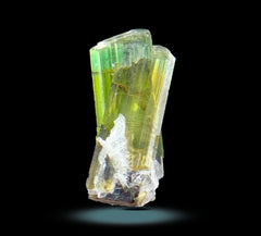 Green Cap Tourmaline Crystals Lot from Skardu, Pakistan