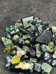 Bi-Color Tourmaline Crystal Lot from Afghanistan – 152 g
