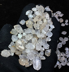 Diamond Quartz Crystals from Pakistan – 220 g Mineral Lot