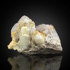 Iron Oxide Quartz Cluster from Pakistan