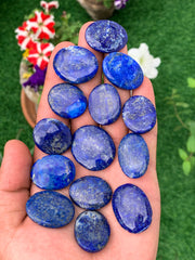 Lapis Lazuli Cabs from Afghanistan – 7 g Blue Cabochon Lot