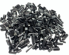 Black Tourmaline Crystals from Skardu, Pakistan – 202 g Mineral Lot