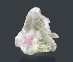 Rose Quartz Specimen Lot from Afghanistan – 280 g | 9 Pieces