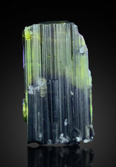 Green Cap Tourmaline Crystals from Pakistan – 10 Piece 20 g Crystal Lot