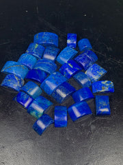 Lapis Lazuli Polished Beads from Afghanistan