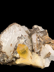 Iron Coated Quartz on Matrix from Skardu, Pakistan – 557 g