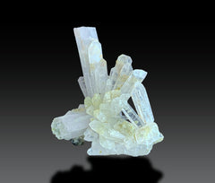 Lustrous Laser Quartz Crystal Cluster Lot – 7 Pieces