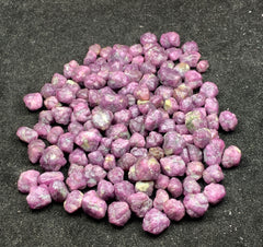 Rough Ruby Crystal Parcel from Afghanistan – Pink Corundum Mineral