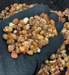 Orange Garnet Crystals Spessartine Rough from Pakistan – Crystal Lot
