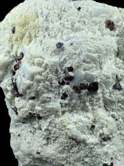 Red Garnet Crystals on Feldspar Matrix Specimen from Skardu, Pakistan – 807 g